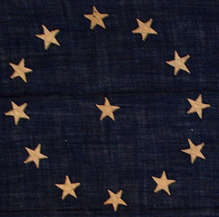 what flag has a star in the middle