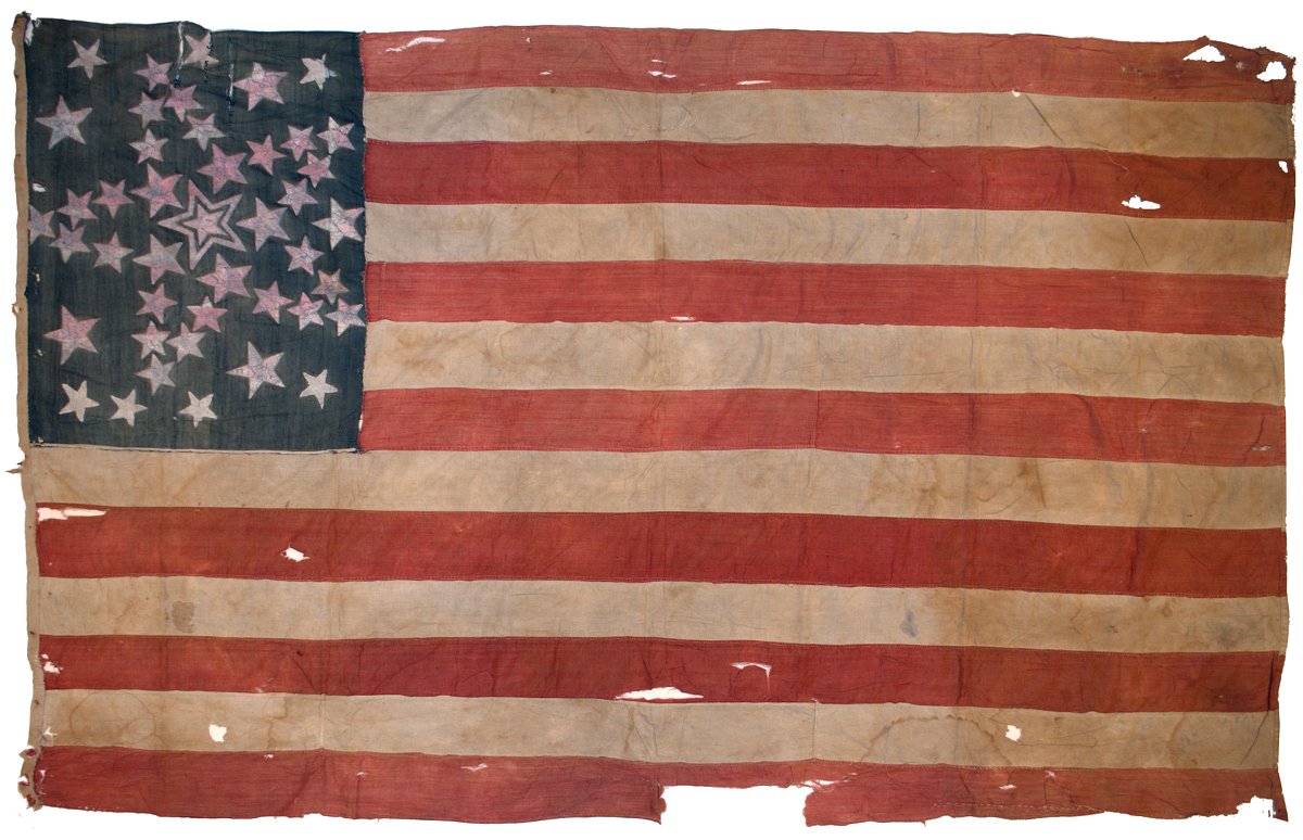 Vintage American Flag 86